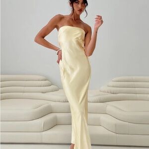 Princess Polly Yellow Maxi Dress